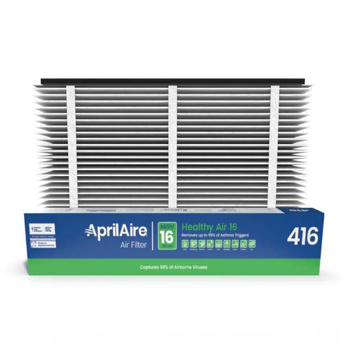 Genuine AprilAire 416 16x25x4 MERV 16 Allergy & Asthma Air Filter