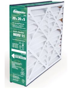 GeneralAire 4556 6FM2020 MERV11 Air Filter 20x20x5