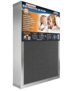 Air-Care Silver 94 Electrostatic 5″ MERV 8 Permanent Washable Furnace Filter