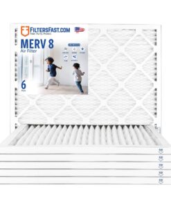 Filters Fastr Replacement for 3M Filtrete MPR 600 Pollen Air Filter (Green) – 6-Pack