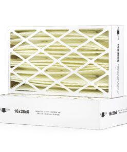 AprilAire SpaceGard 2400 Filters Fastr FFC162766SG Replacement for AprilAire SpaceGard 2400 16x28x6 2-Pack