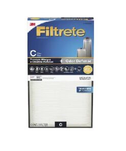 3M Filtrete 1150098 True HEPA Odor Defense Air Purifier Filter