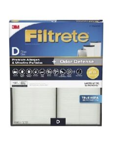 3M Filtrete 1150099 True HEPA Air Purifier Filter