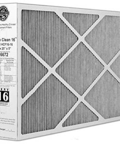 X6672 Filters Fastr Replacement for Lennox X6672 16x25x5 MERV 16 Furnace & AC Air Filter