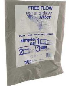 Free Flow 93524 Room Air Conditioner Filter, 1777 – 15″ x 24″