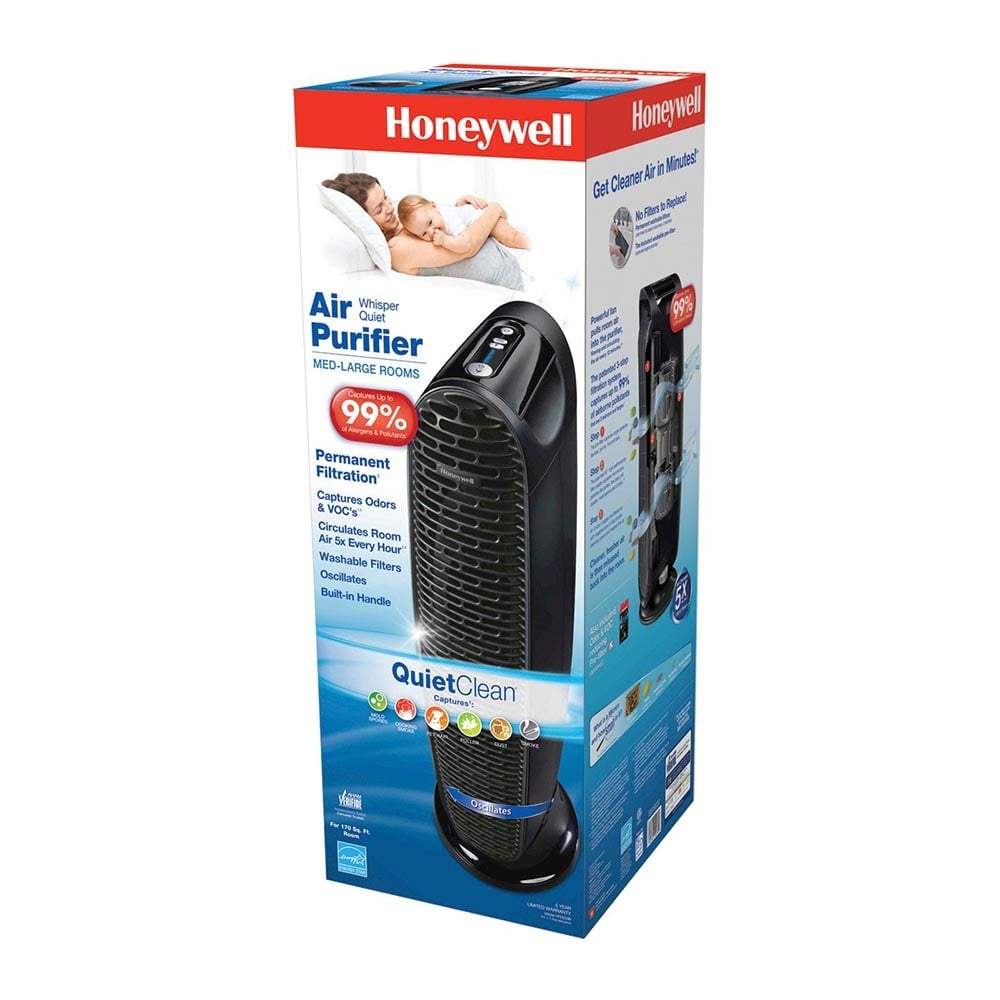 Honeywell HFD230BV1 QuietClean Tower Air Purifier