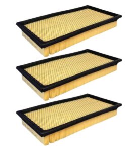 Purolator A25699 Car Air Filter Replacement 3-Pack