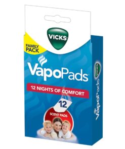 Vicksr VSP-19FP Soothing Menthol Vapors VapoPadsr  – 12-Pack
