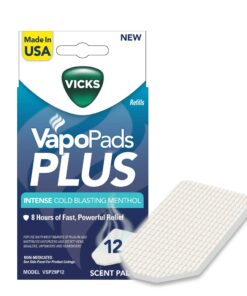 Vicksr VSP29P12 VapoPadsr Plus Intense Cold Blasting Menthol – 12-Pack