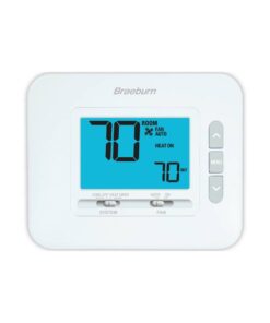 Braeburn HLX24Z13 Non-Programmable Thermostat, 2 Heat/1Cool