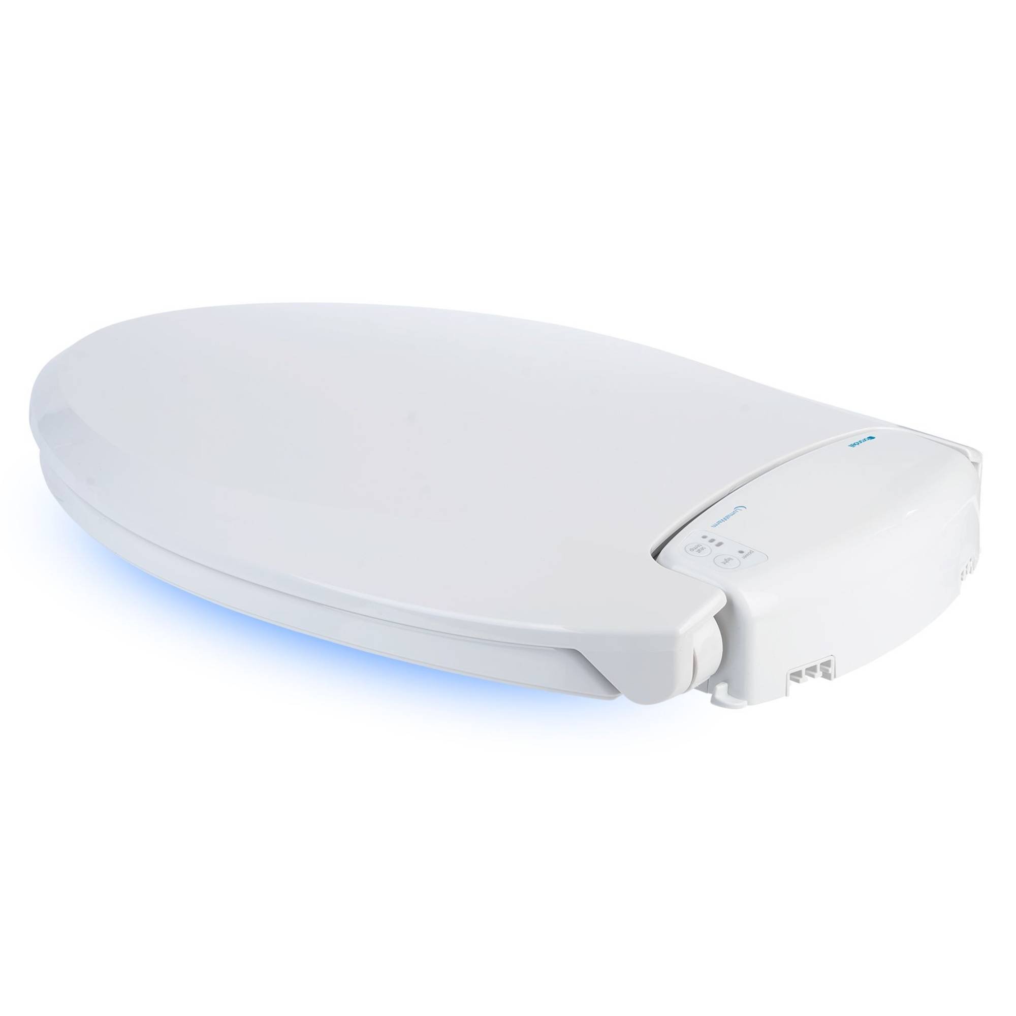 Brondell LumaWarm Heated Nightlight White Toilet Seat - Elongated