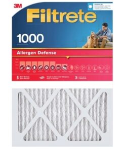 3M Filtrete 1000 MPR Allergen Defense Air Filter (Red)