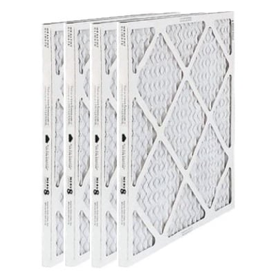 Lennox 91X25 18x25x1 MERV 8 Pleated Air Filters 4-Pack