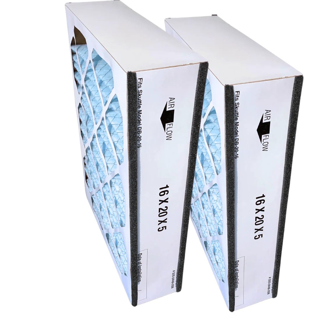 Filters Fastr Replacement for Skuttle 000-0448-008 16x20x5 MERV 11 Air Filter - 2-Pack