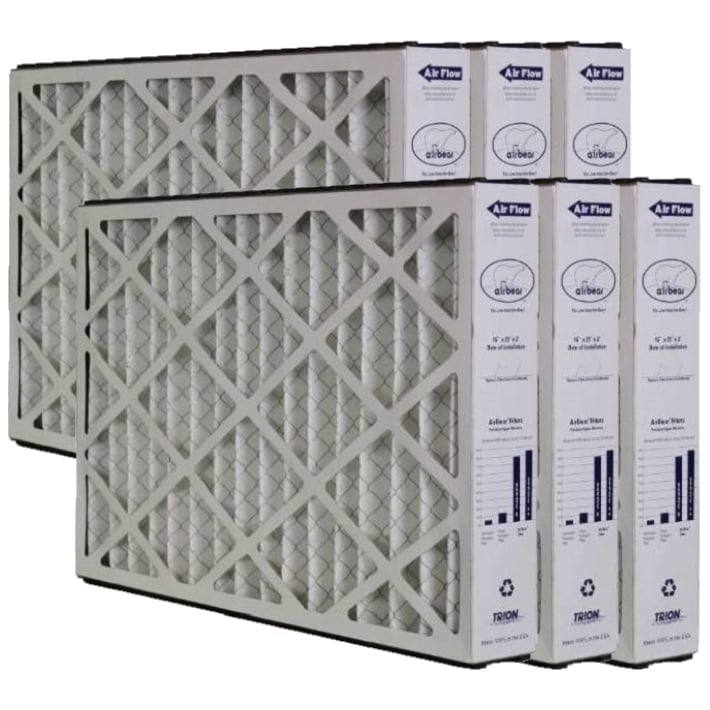 Trion 259112-101 Air Bear Cub Filter 16x25x3 MERV 11 - 6-Pack