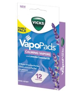 Vicksr VSP30FP Calming Lavender VapoPadsr- 12-Pack